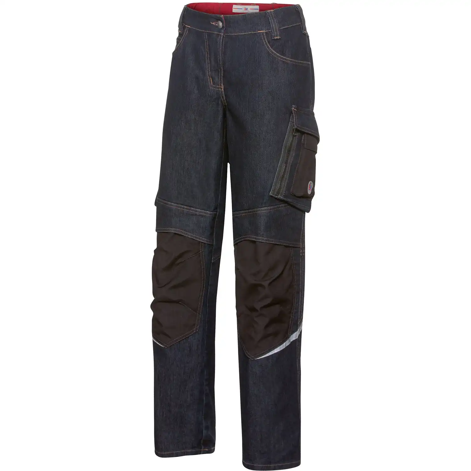 Damen Jeans-Bundhose "1973-031" Bplus in deep blue/stone, 28/32 - Thumbnail 1