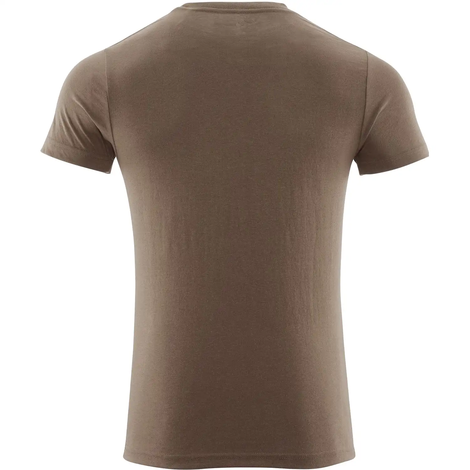 Bio T-Shirt "20482" Crossover in dunkel-sandbeige, L - Thumbnail 2