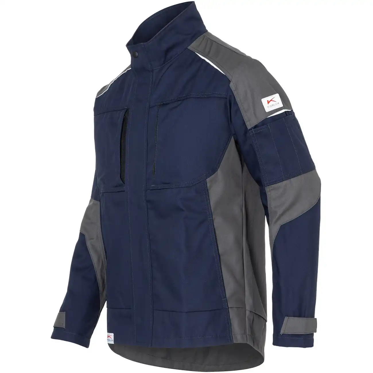 Bundjacke "ACTIVIQ cotton+" in dunkelblau/anthrazit, 3XL - Bild 1