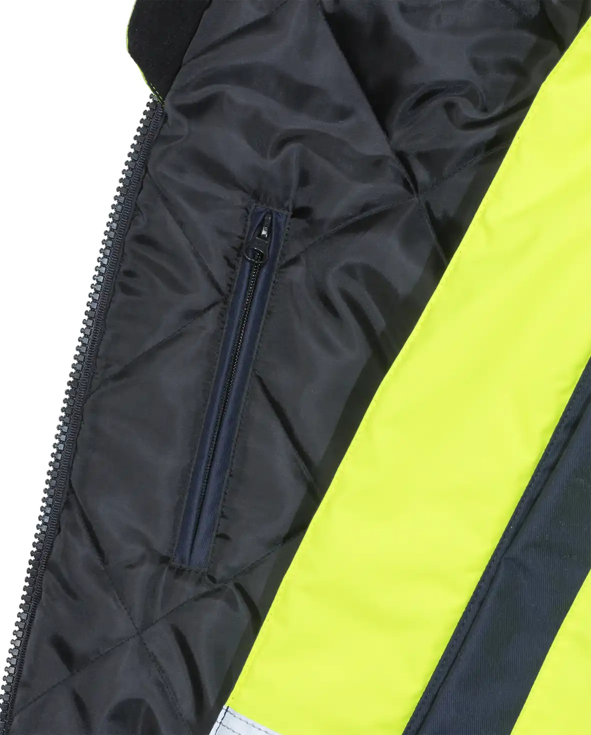 Warnschutz Winterjacke "4035 GTT" Stormsafe Kl. 3 in gelb/marine, L - Thumbnail 4