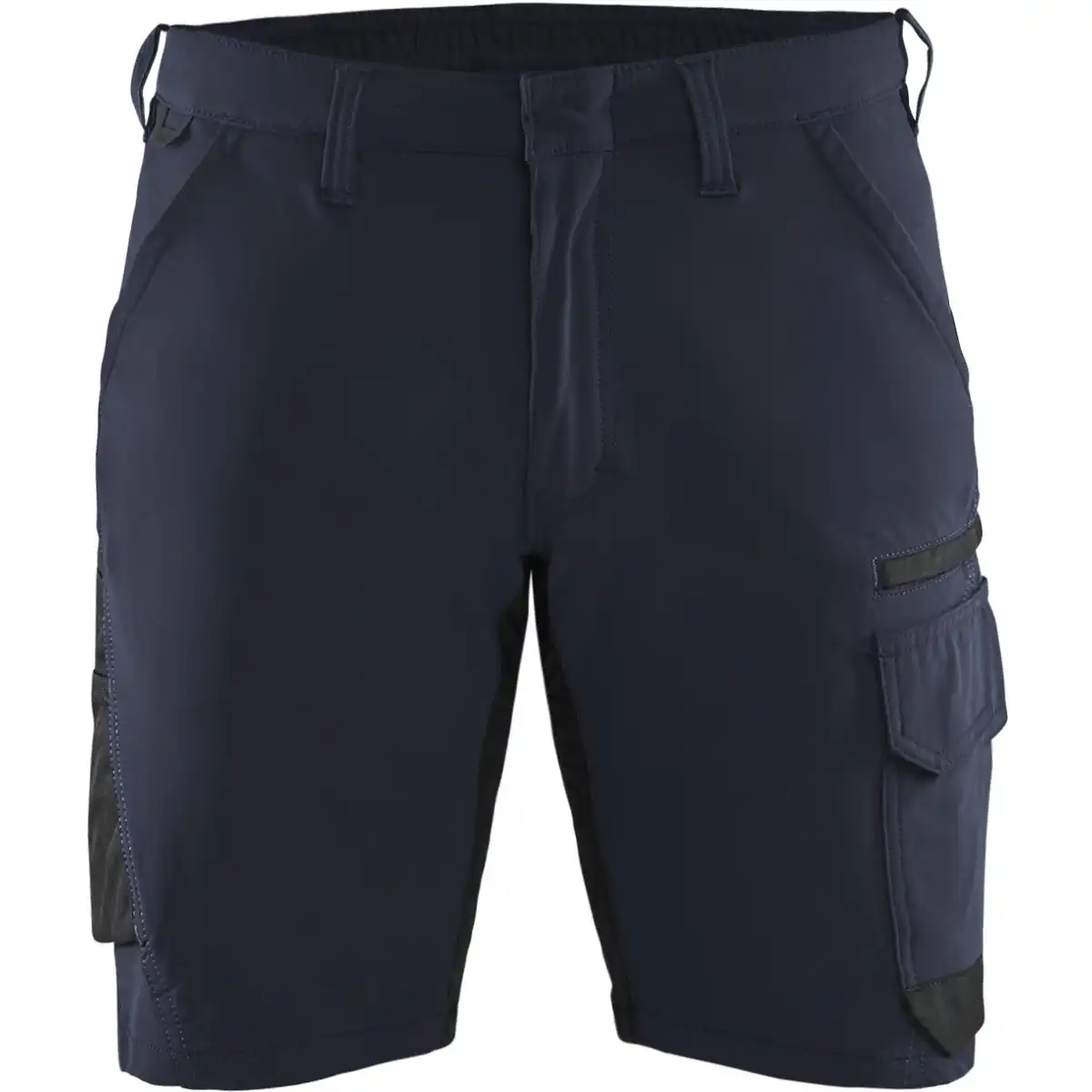 Stretch Service-Shorts "1423" in marine/schwarz, C44 - Thumbnail 1