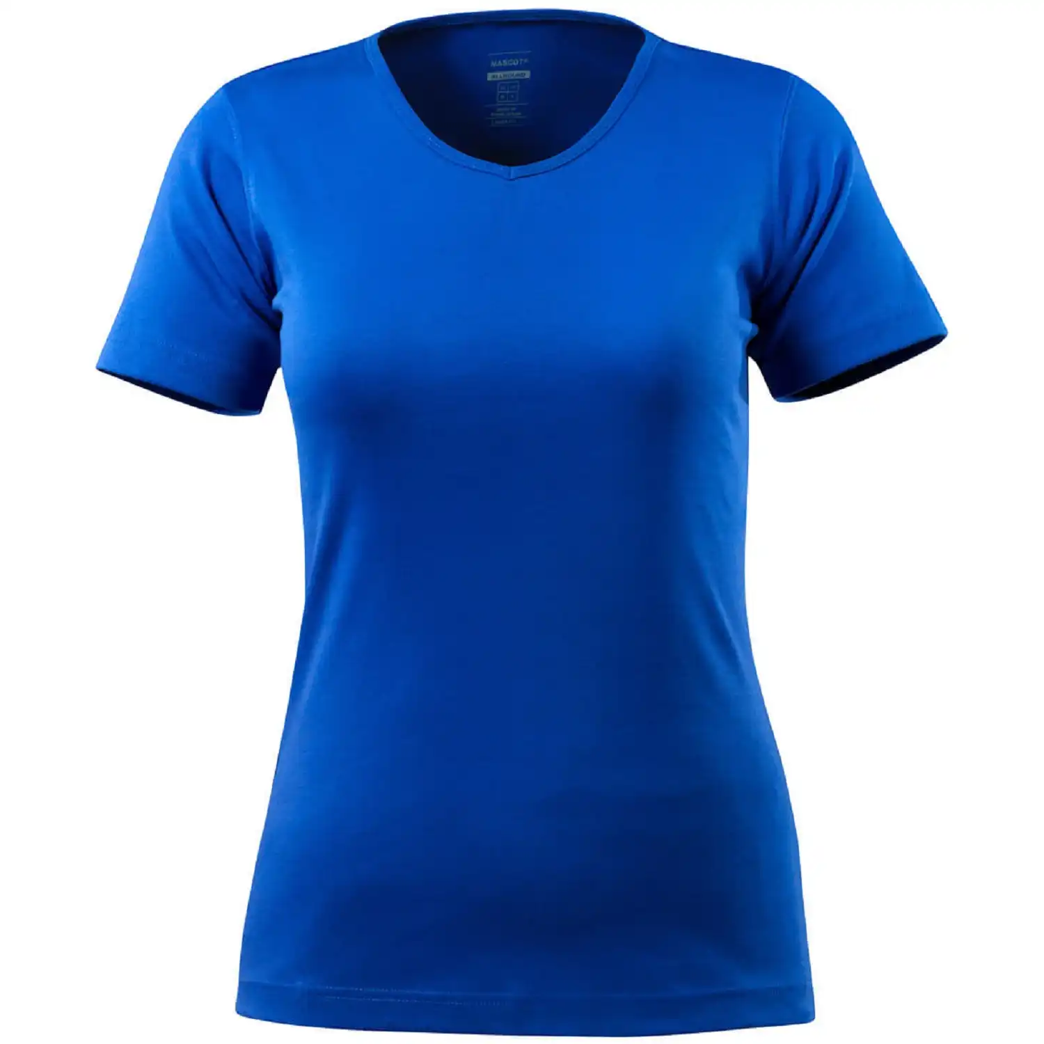 Damen T-Shirt "NICE" Crossover in kornblau, XXL - Thumbnail 1