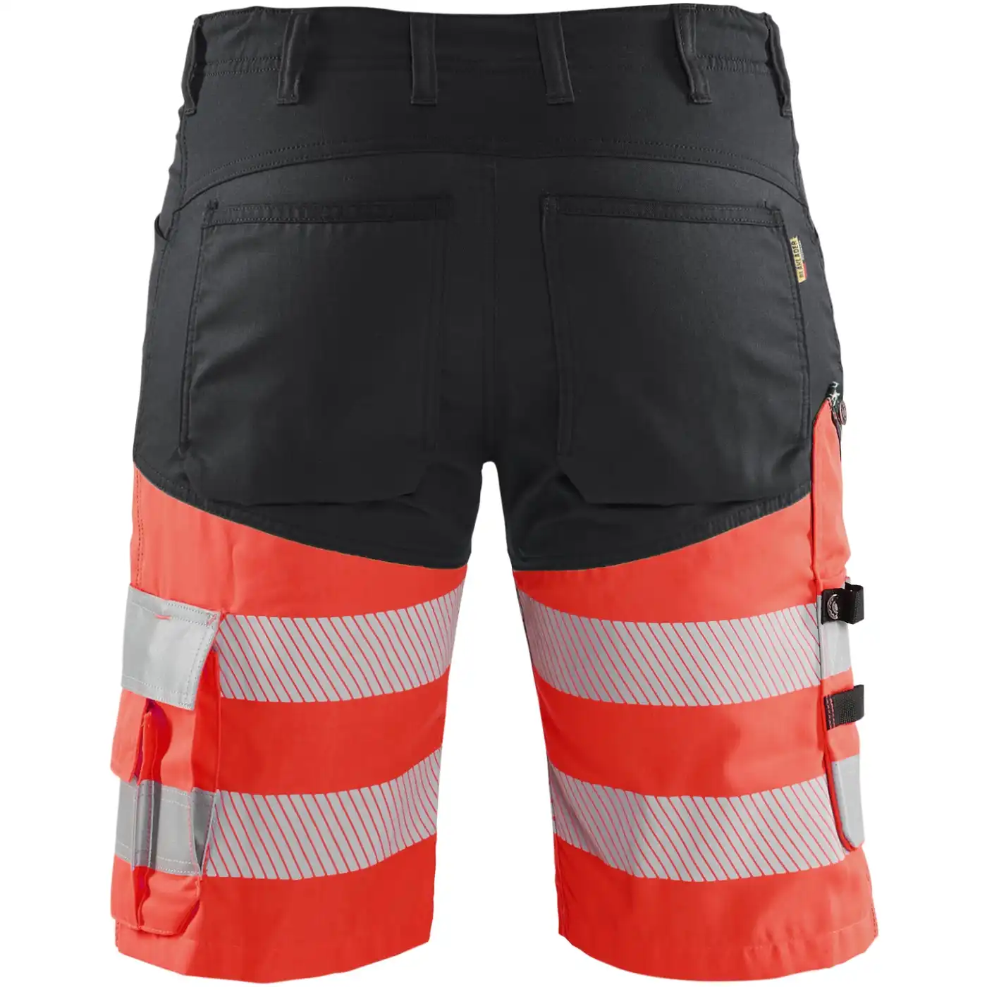 Warnschutz Stretch Shorts "1541" in schwarz/rot, C44 - Thumbnail 2