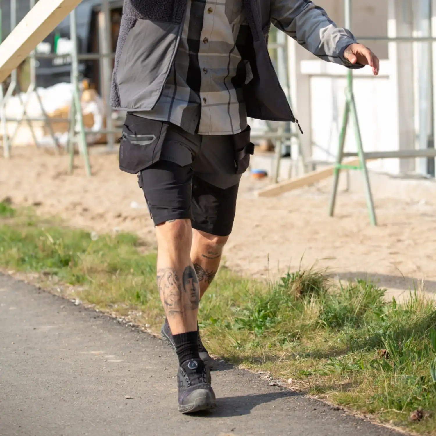 Stretch-Shorts "22149-605" Customized in schwarz, 24C49 - Thumbnail 5