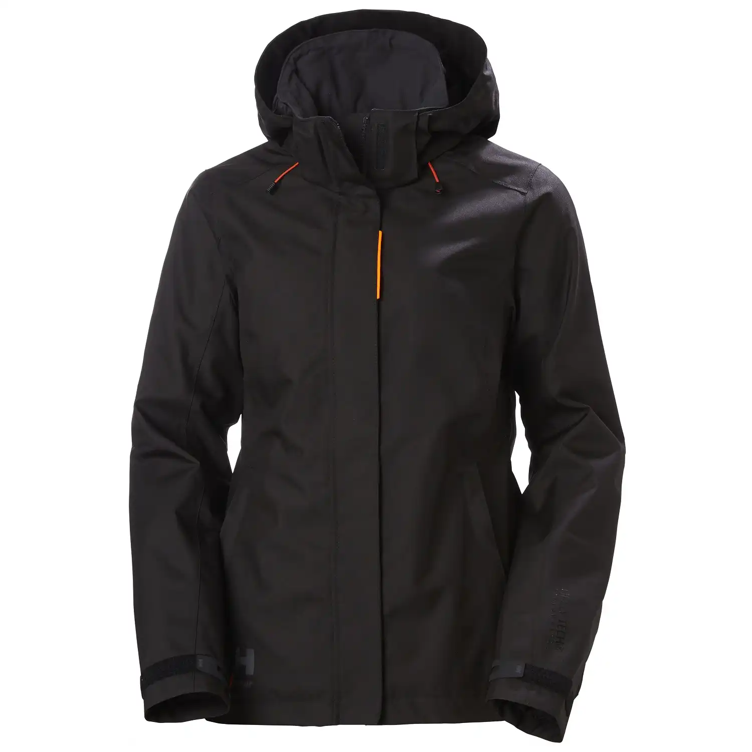 Damen Regenjacke "LUNA" in schwarz, XXL - Thumbnail 1