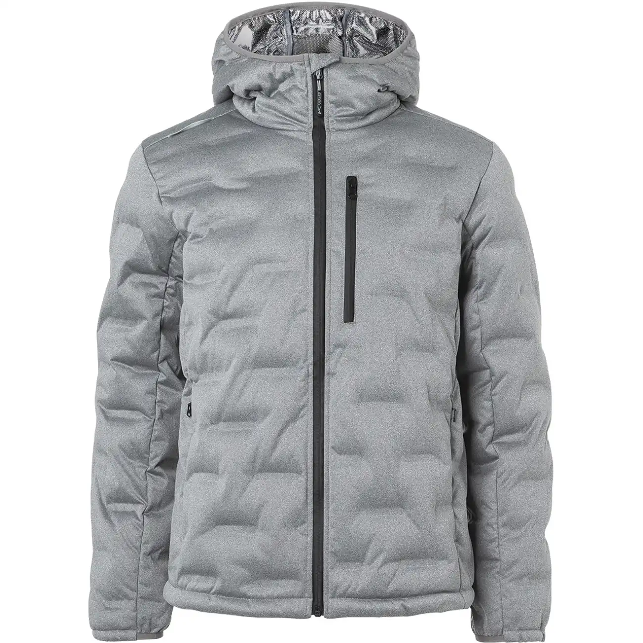 Steppjacke "1842" WEATHER grau in M - Bild 1