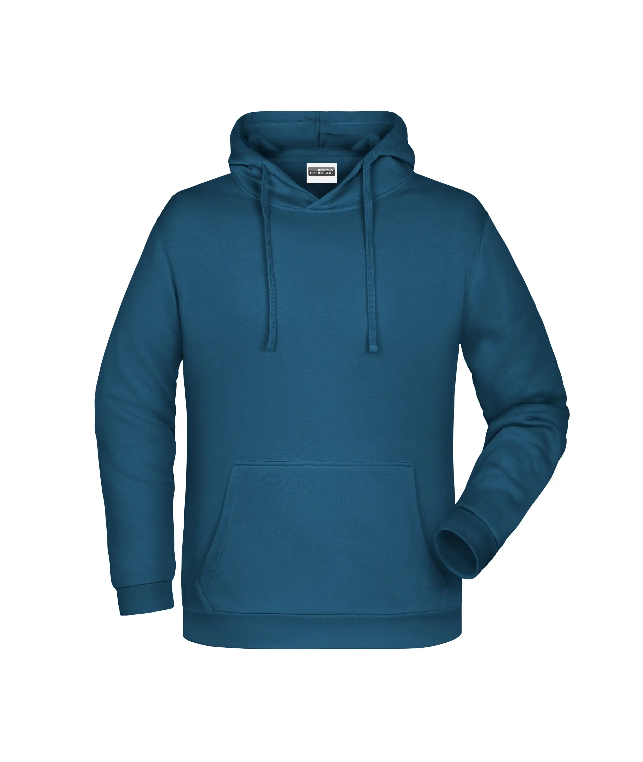 Herren Basic Hoody Men "JN796" in petrol, XL - Thumbnail 1