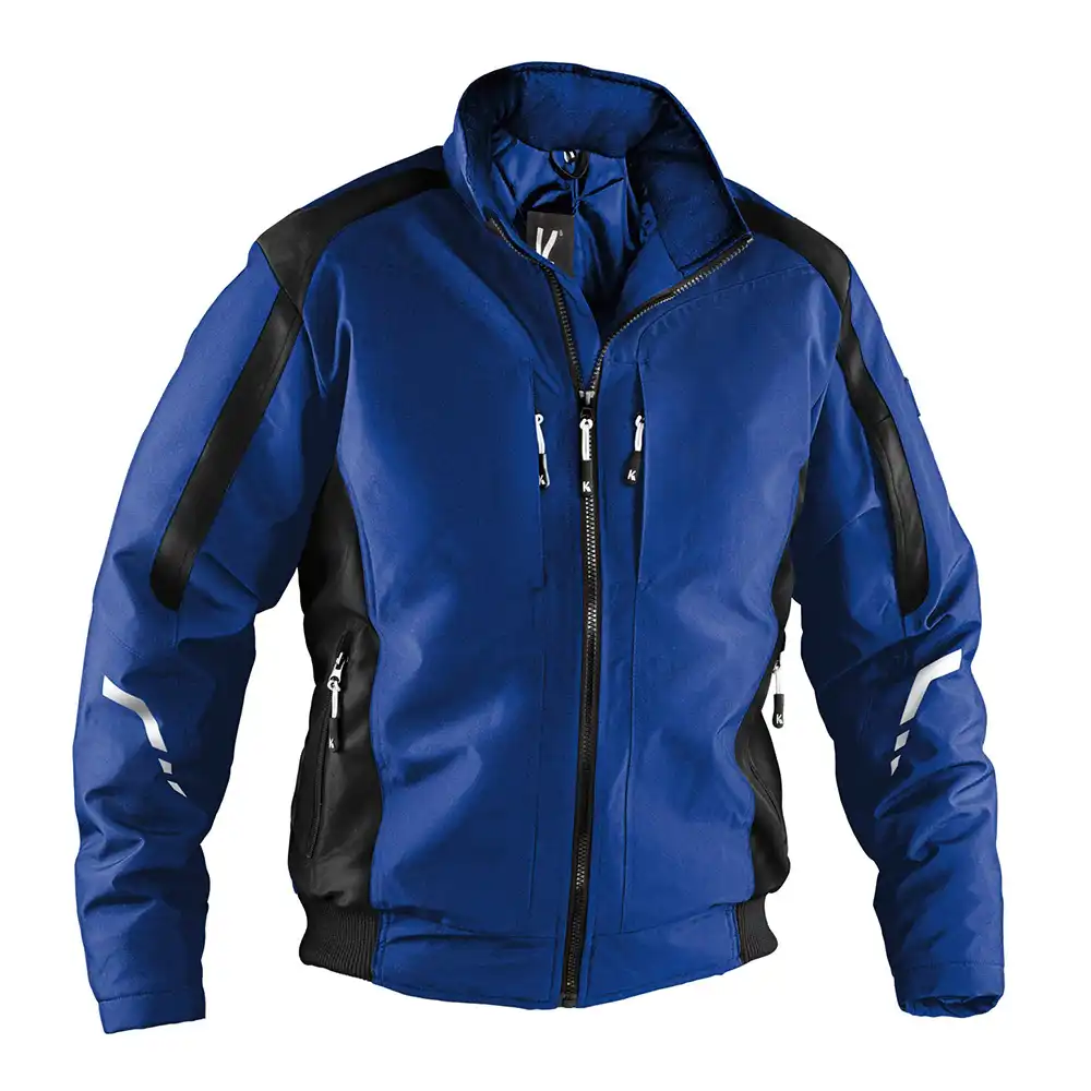 Wetterblouson "1367" WEATHER in blau/schwarz, L - Bild 1