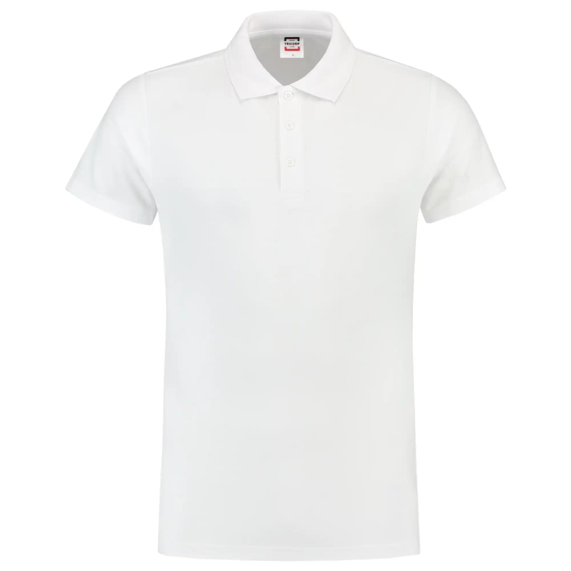 Polo-Shirt Fittet "201005" Casual in white, L - Thumbnail 1
