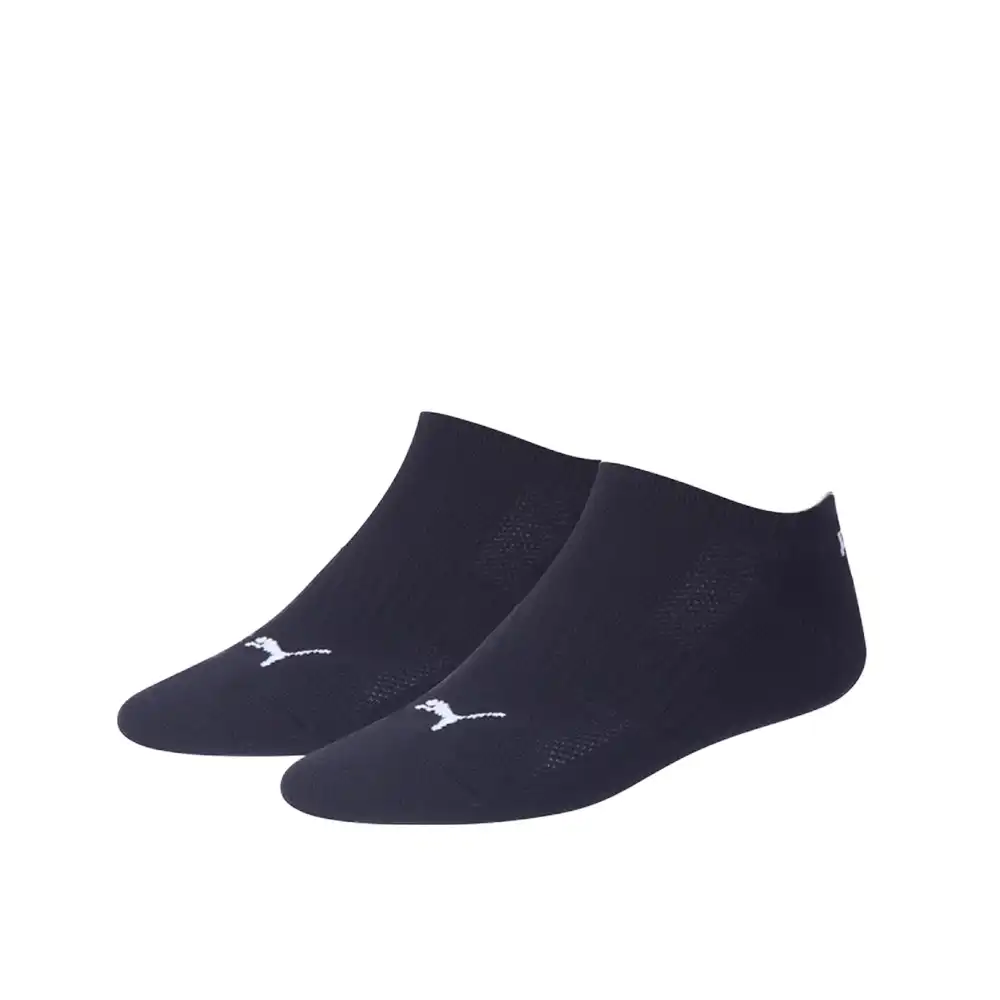 Sneaker-Socken CUSHIONED 3P Unisex grau in navy, 35/38 - Bild 1