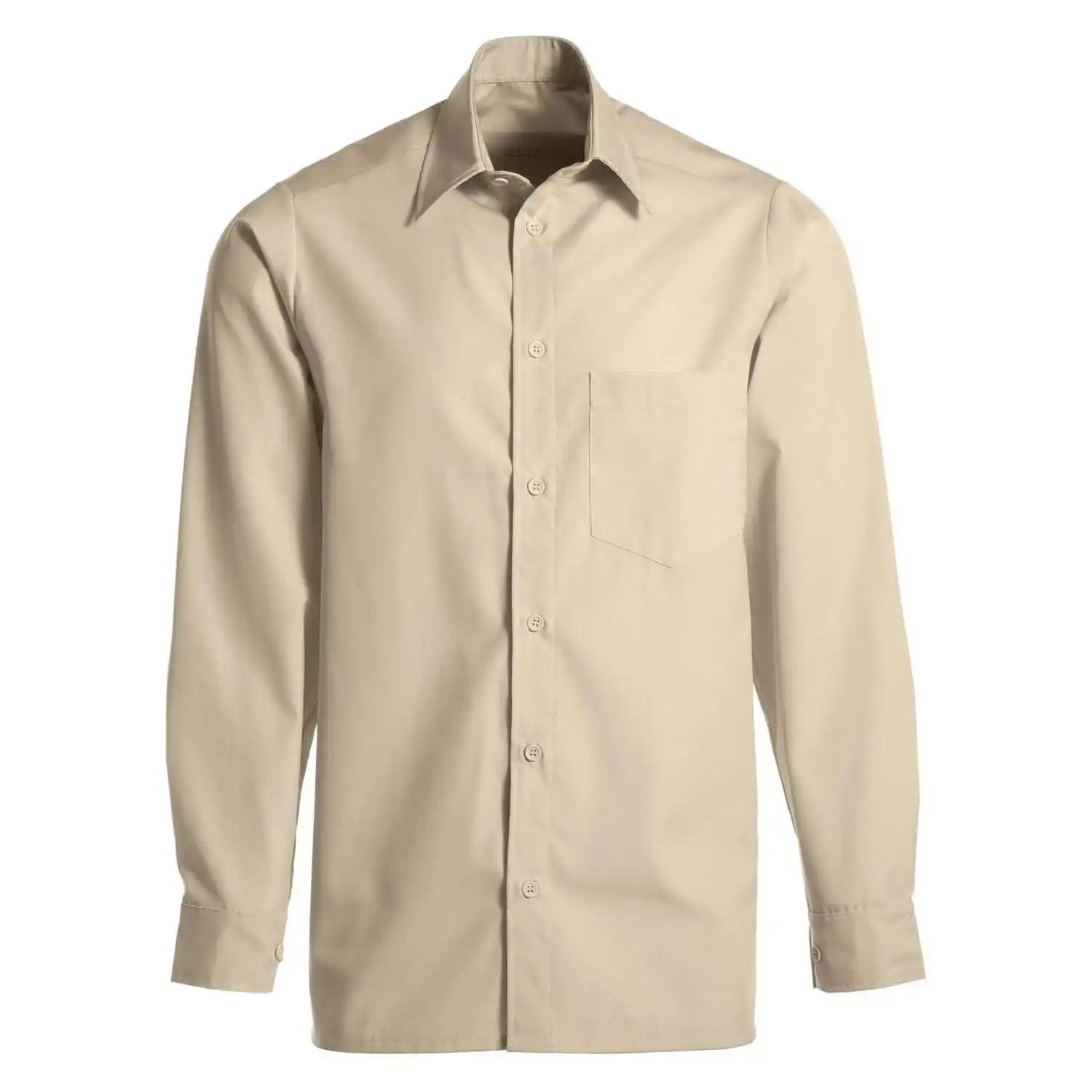 Hemd langarm "2520" in creme, M - Bild 1