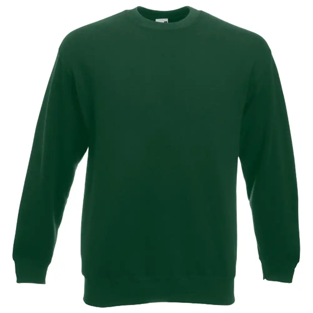 Sweatshirt "F324" Classic Set-In in bottle green, L - Bild 1