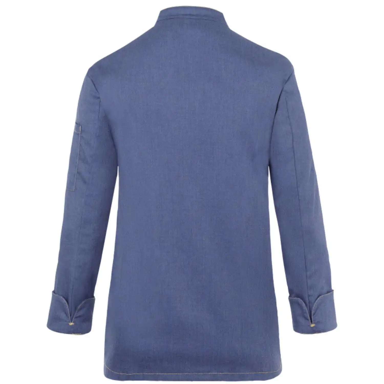 Damen Kochjacke Jeans "JF 20" in 36, vintage blau - Thumbnail 2