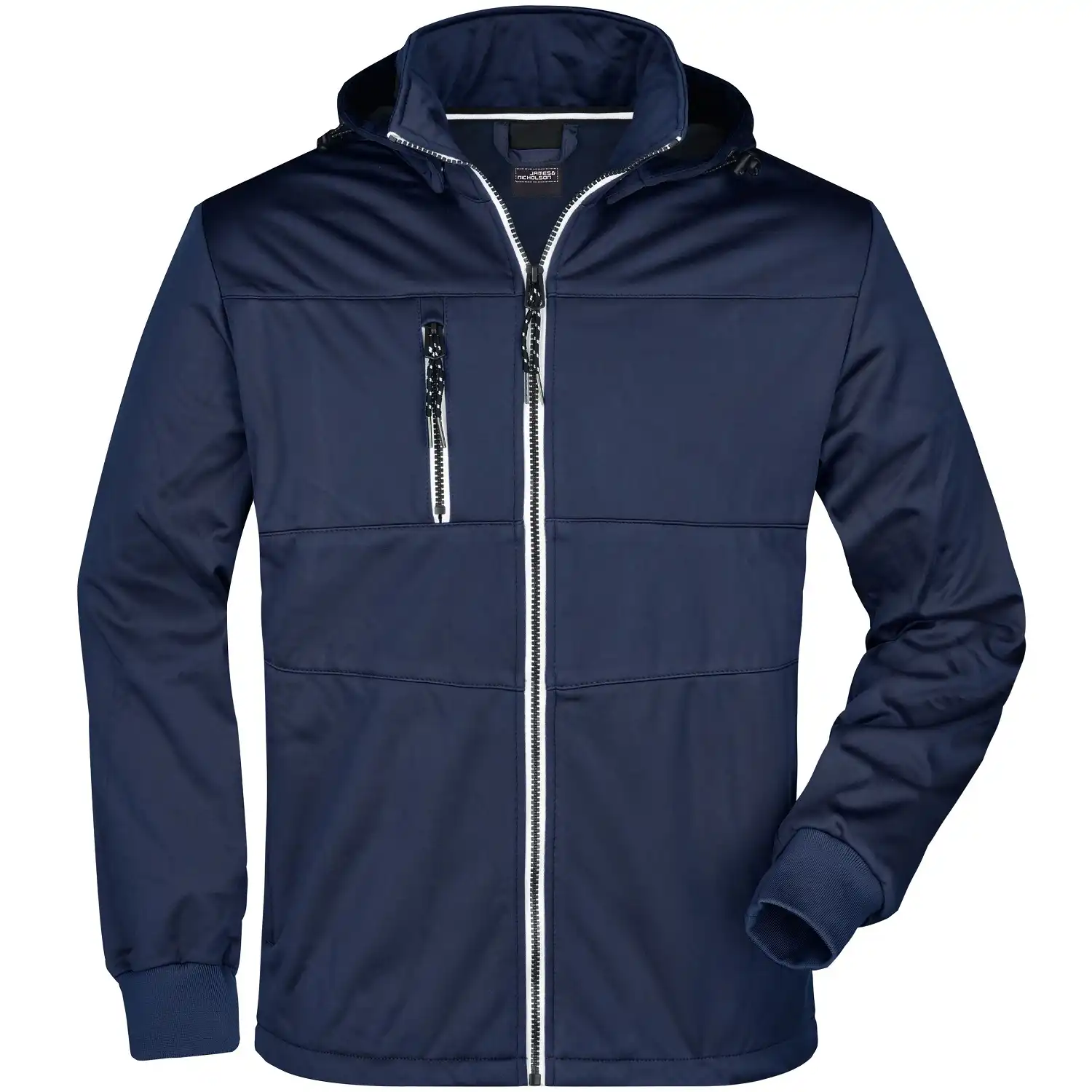 Herren Maritime Jacke "JN1078" in navy/navy/white, 3XL - Bild 1