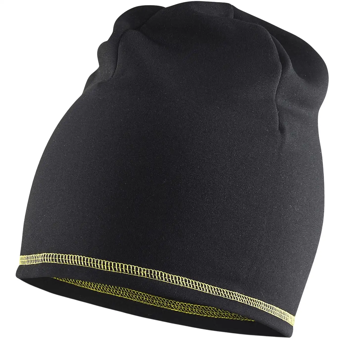 Fleece Mütze "2023" schwarz/gelb - Thumbnail 1