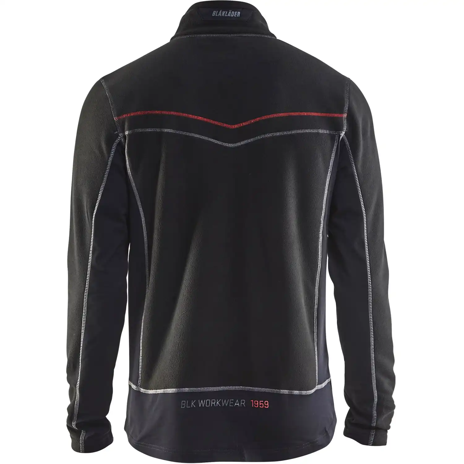 Microfleecejacke "4997" in schwarz, 3XL - Thumbnail 2