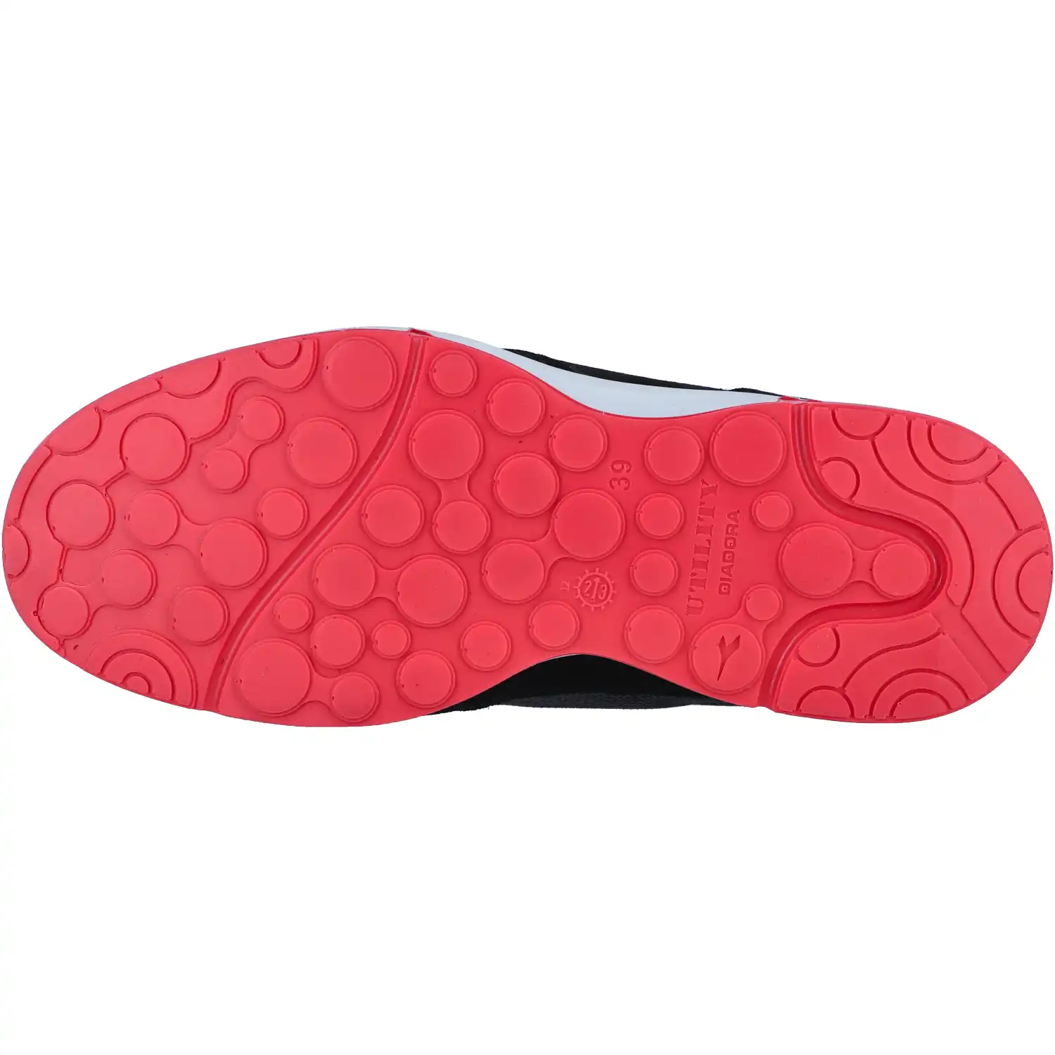 Damen Sicherheitshalbschuhe S1PL "ATHENA LOW" Eisengrau/Himbeerrot in 40 - Thumbnail 3