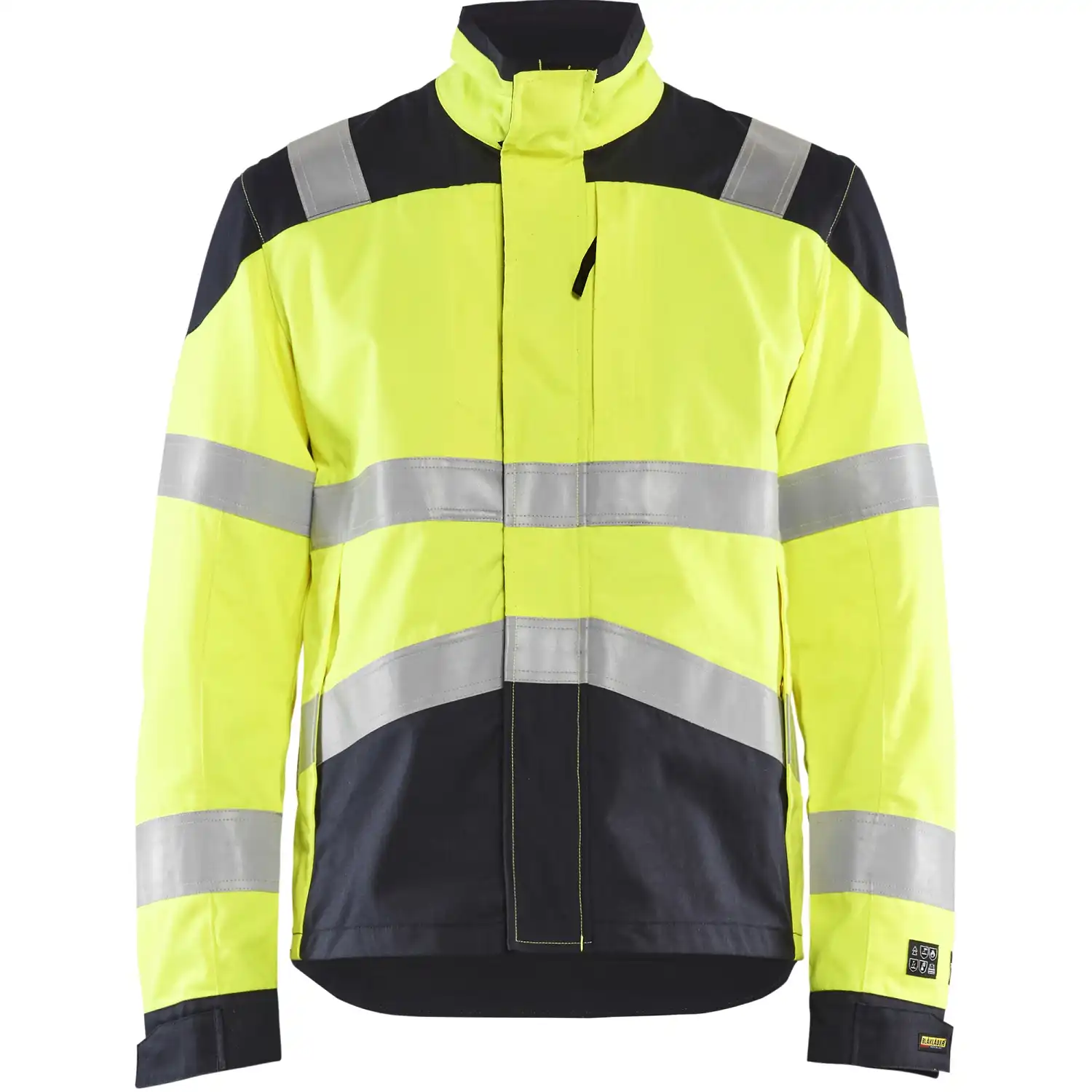 Multinorm-Bundjacke "4089" INHERENT gelb/marine in gelb/marine, XS - Thumbnail 1