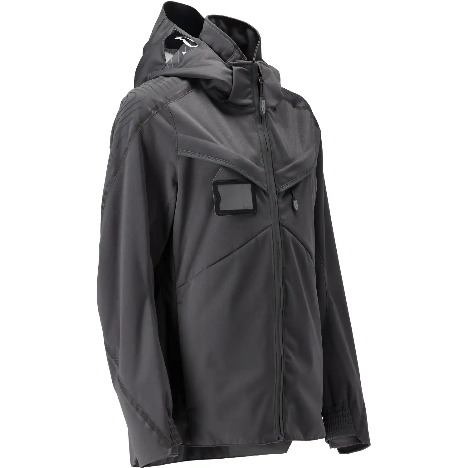 Damen Hardshell-Regenjacke "22011-657" Customized in schwarz, XXL - Bild 1