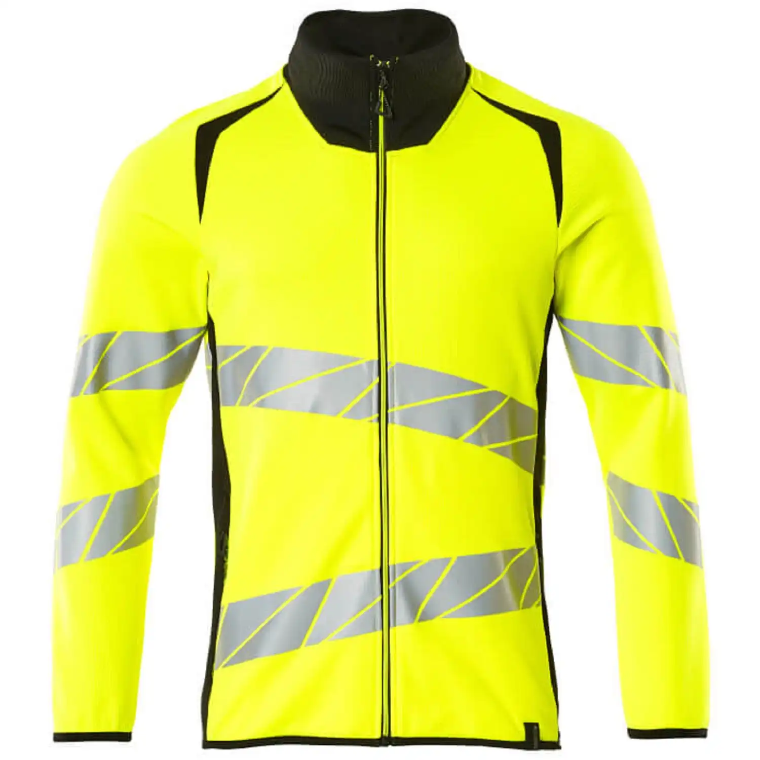 Warnschutz Sweatjacke "ACCELERATE SAFE" UV-Schutz in gelb/schwarz, XXL - Bild 1