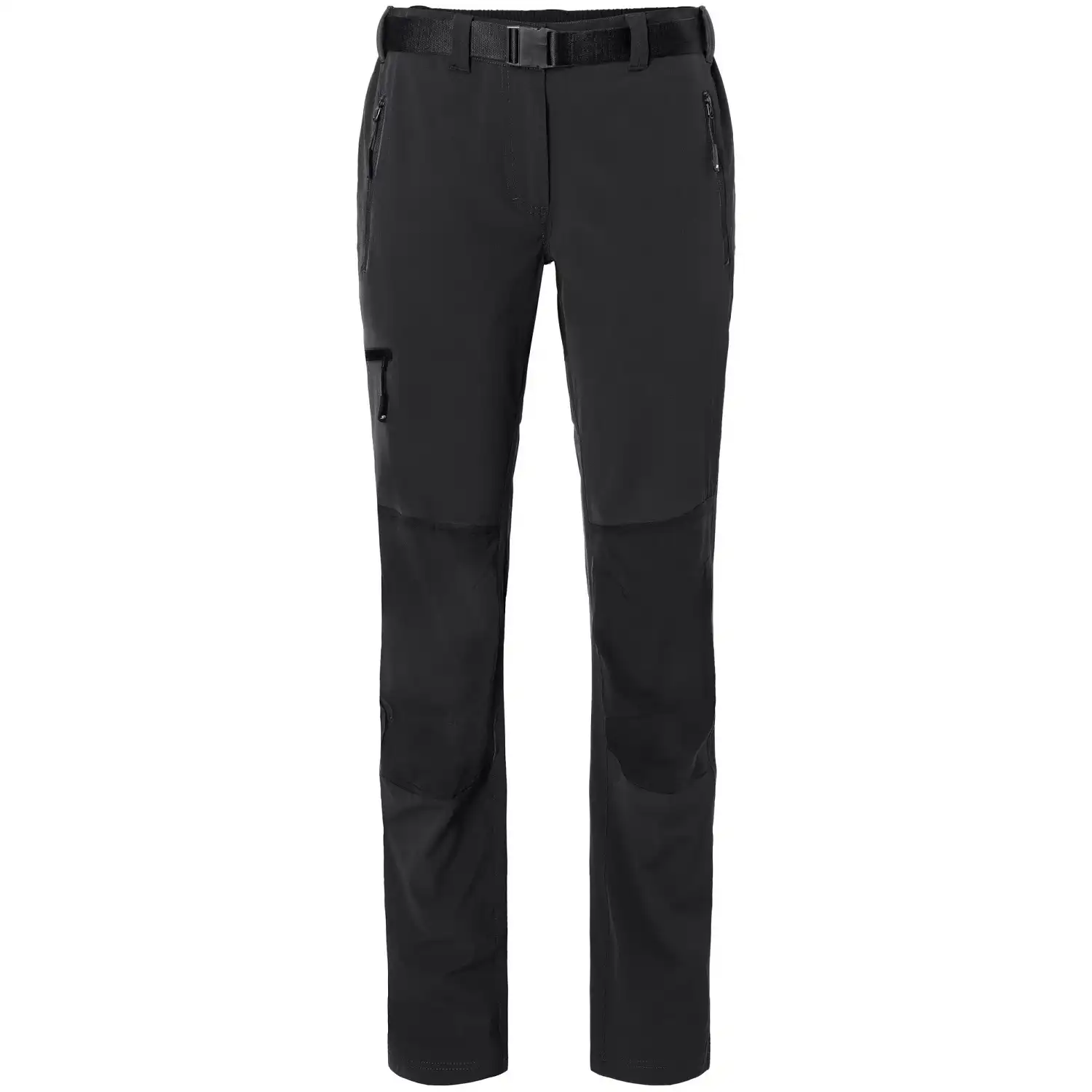 Damen Trekking Hosen "JN1205" in black/black, L - Thumbnail 1