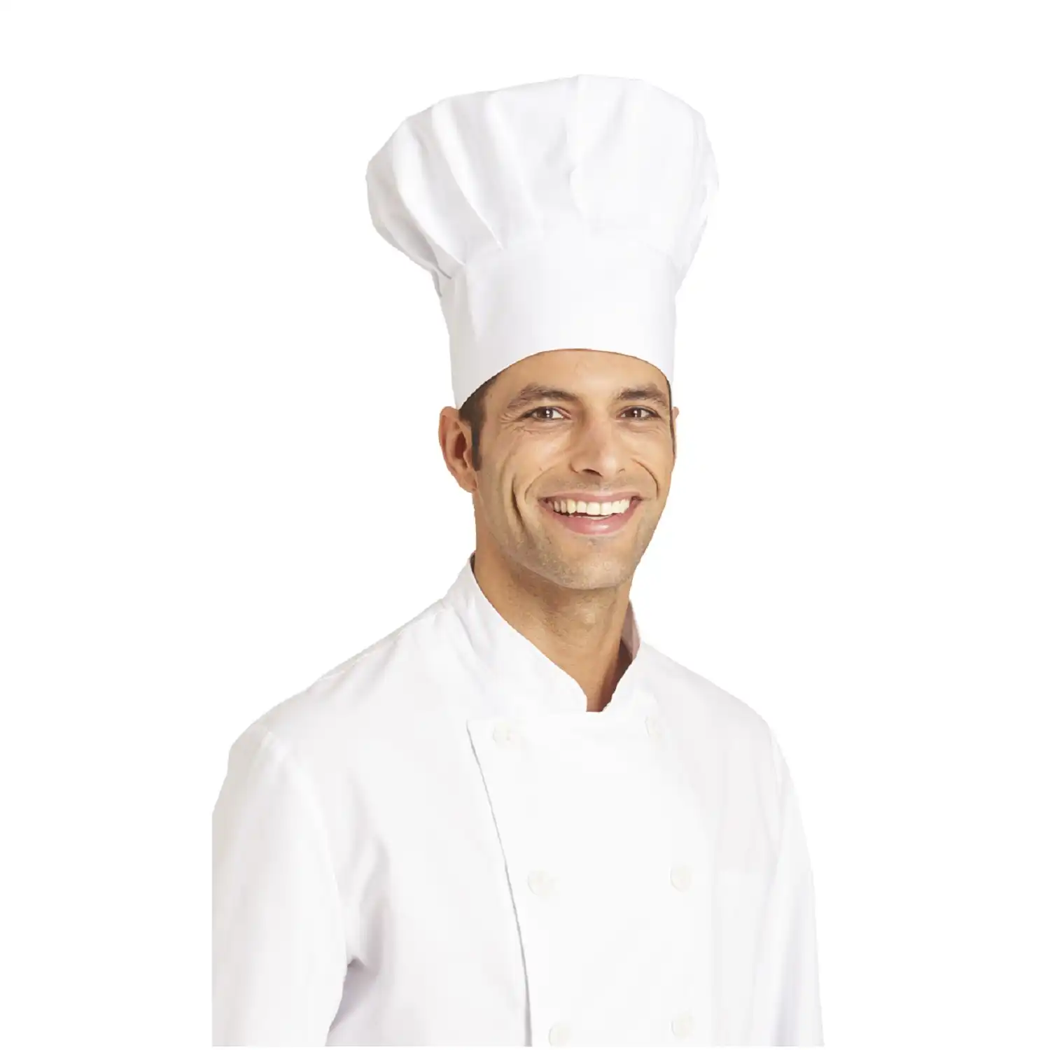 Kochhut mit Klett "02/540" in Weiß - Thumbnail 1