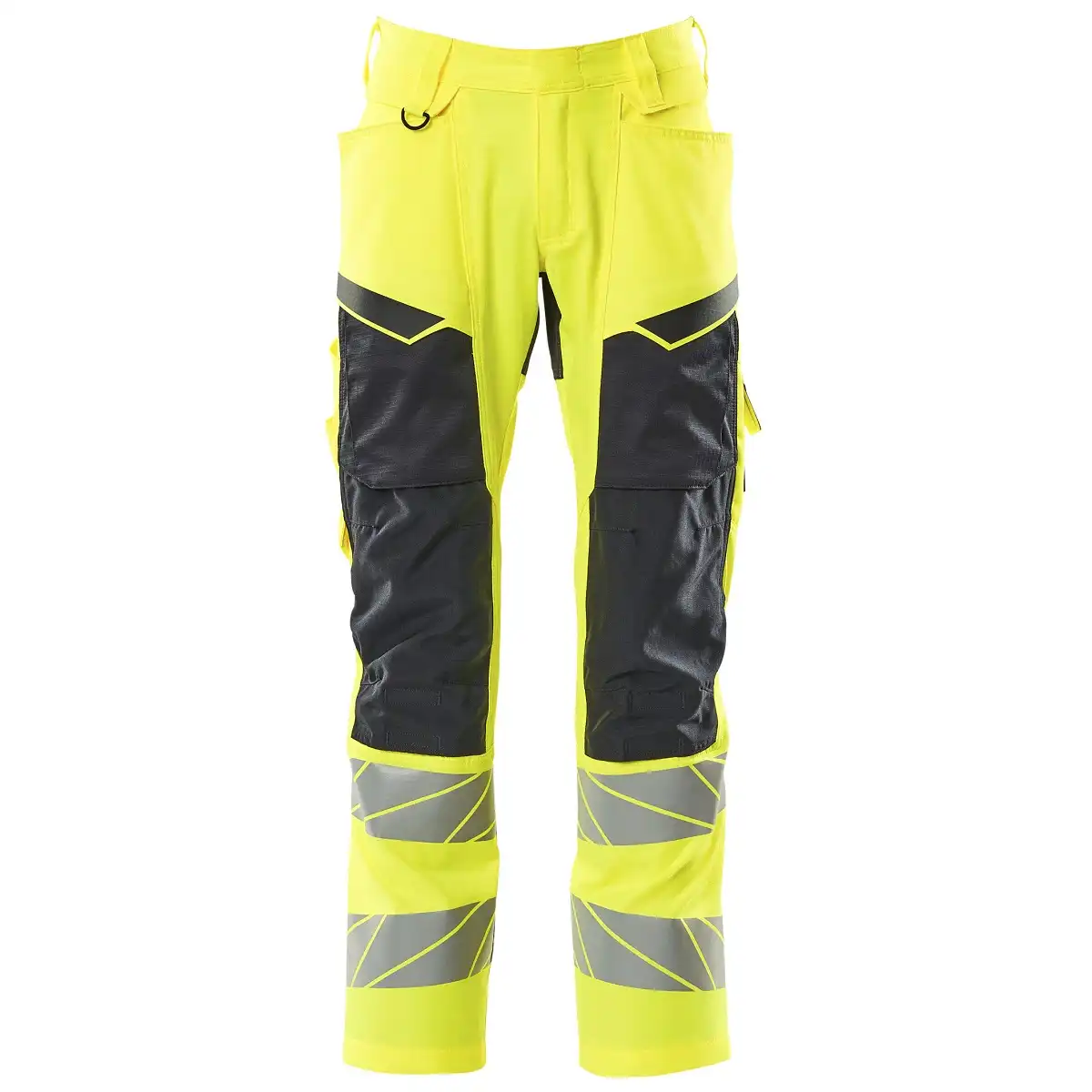 Warnschutz Bundhose Kl.2 "ACCELERATE SAFE" in gelb/schwarzblau, 76C46 (EU 23) - Thumbnail 1