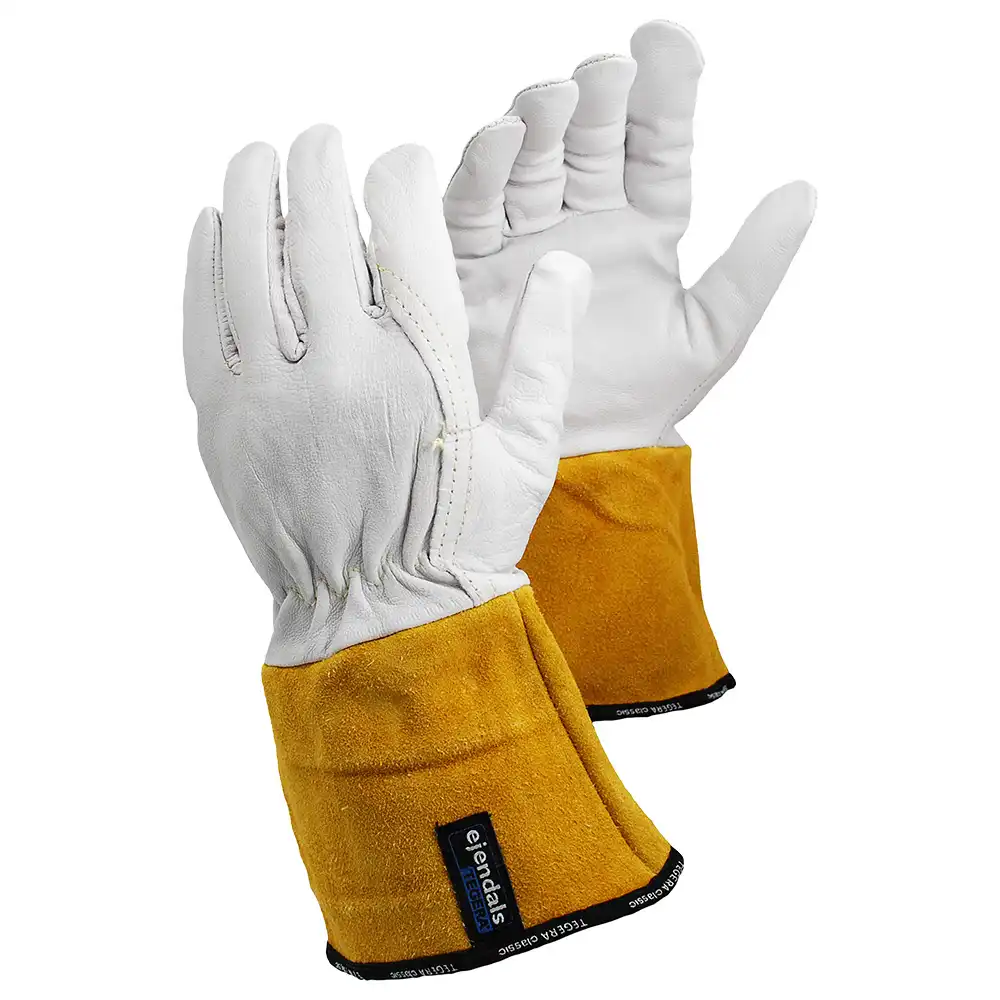 Schweißer-Arbeitshandschuhe 130 10cm Stulpe in 10 (XL) - Thumbnail 1