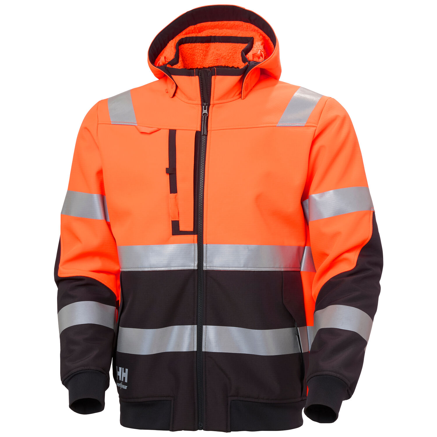 Softshell Winterjacke "ALNA 2.0" in Orange, L - Thumbnail 1