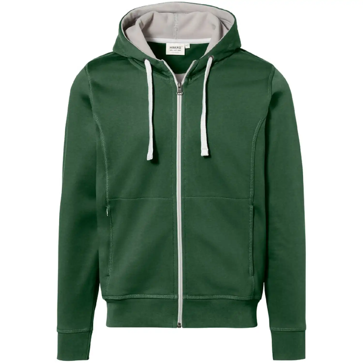 Kapuzen-Jacke Bonded 455 in tanne/silber, XS - Bild 1