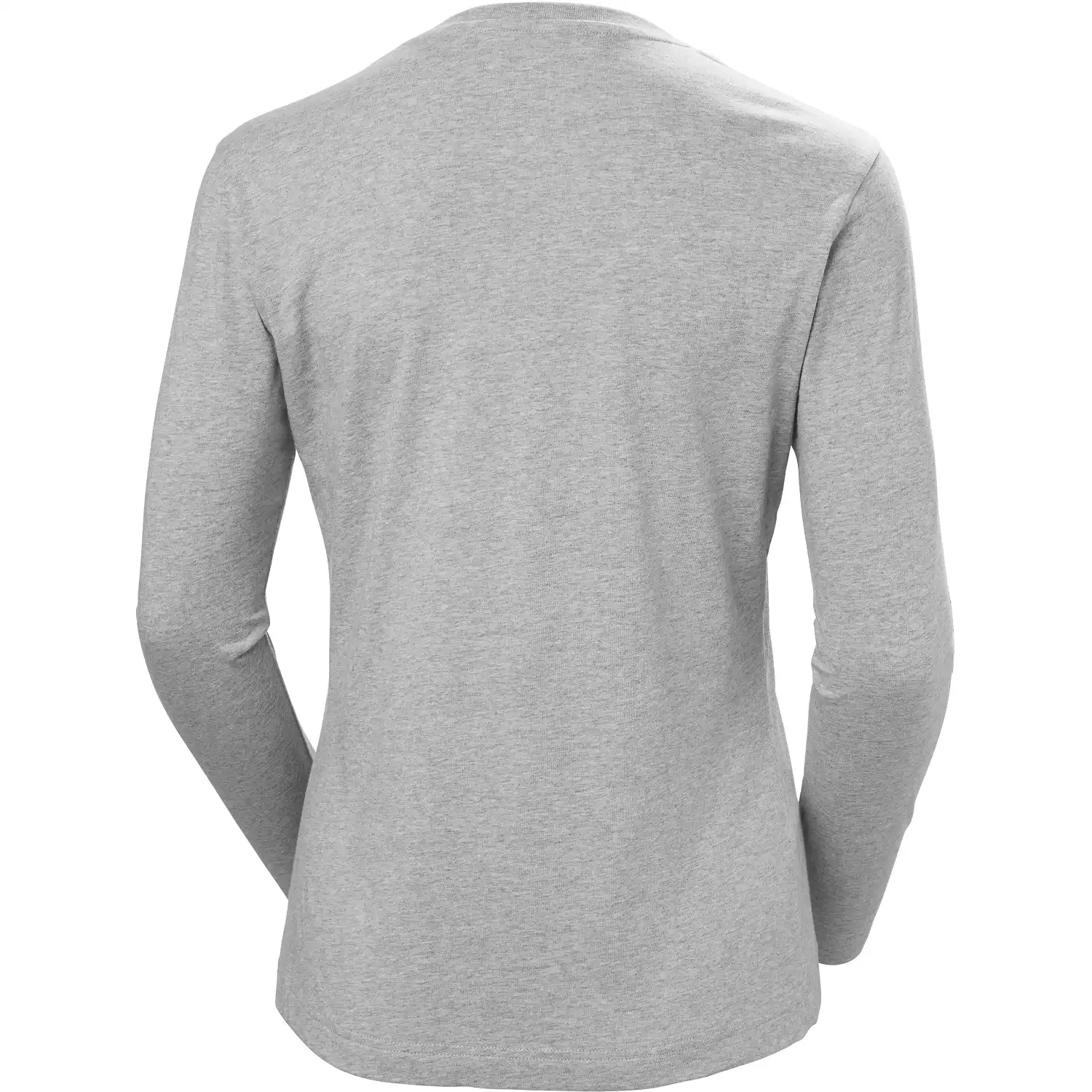 Damen Langarmshirt "Manchester" in grau-melange, M - Thumbnail 2