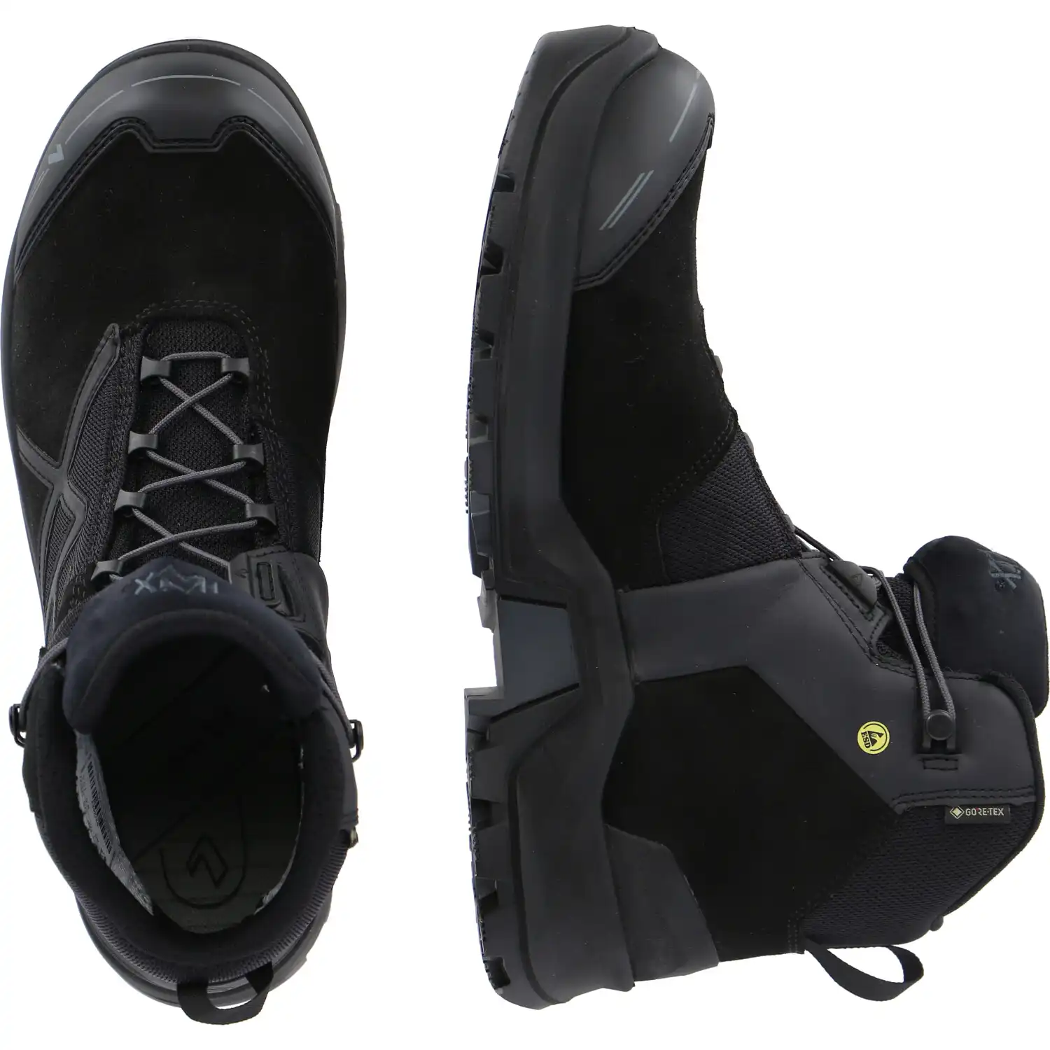 Sicherheitshochschuhe S3 "SAFETY+ GTX MID" black-black CONNEXIS in UK 6 - Thumbnail 2