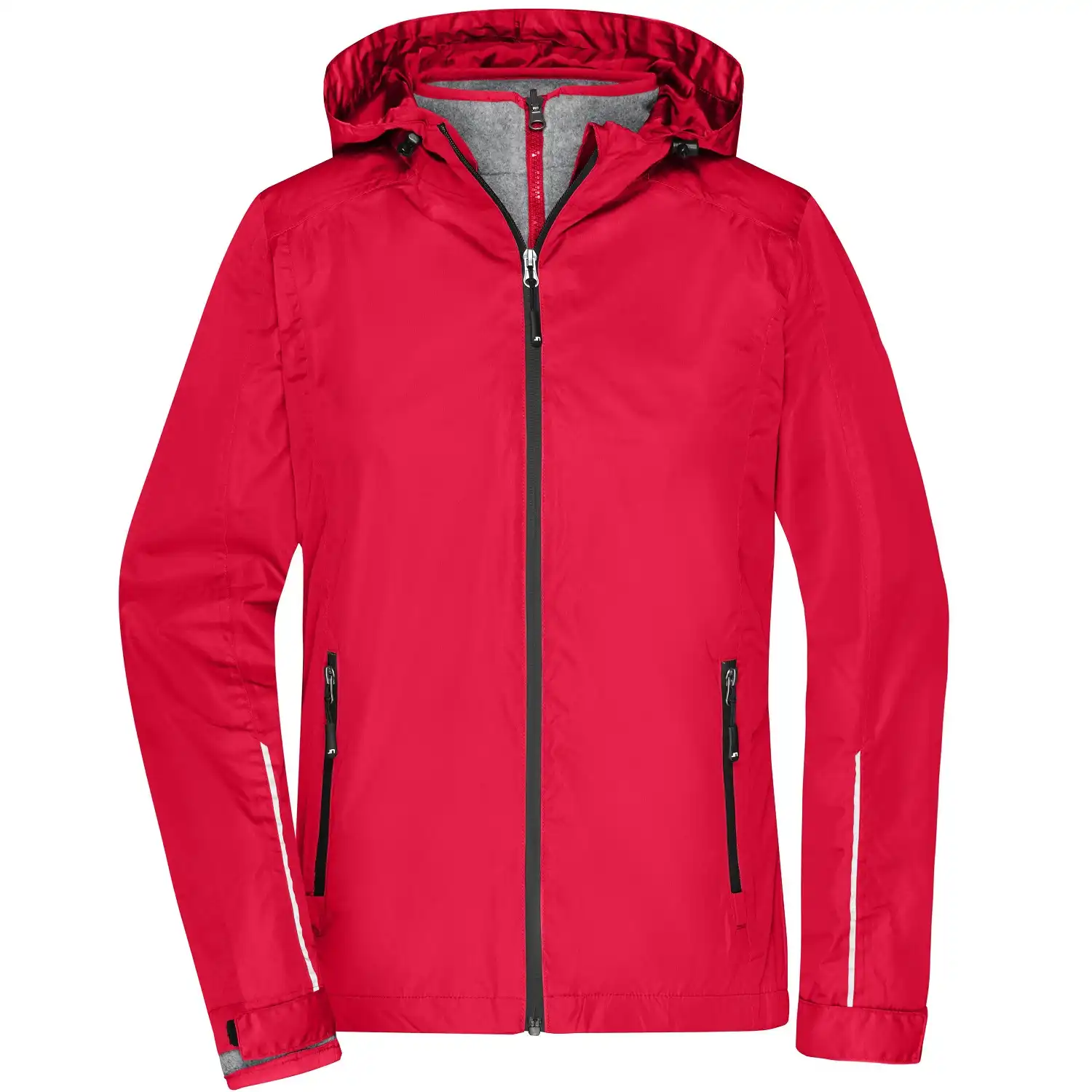 3-in-1 Damenjacke "JN1153" in red/black, L - Thumbnail 1