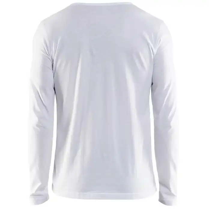 Langarmshirt "3500" in 4XL, Weiß - Thumbnail 2