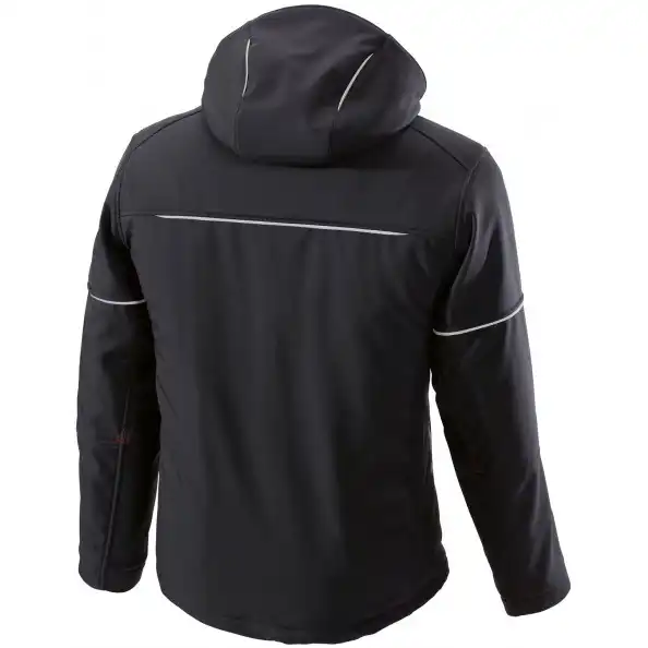 Winter-Softshelljacke "1869-572" Outdoor in schwarz, L - Thumbnail 2