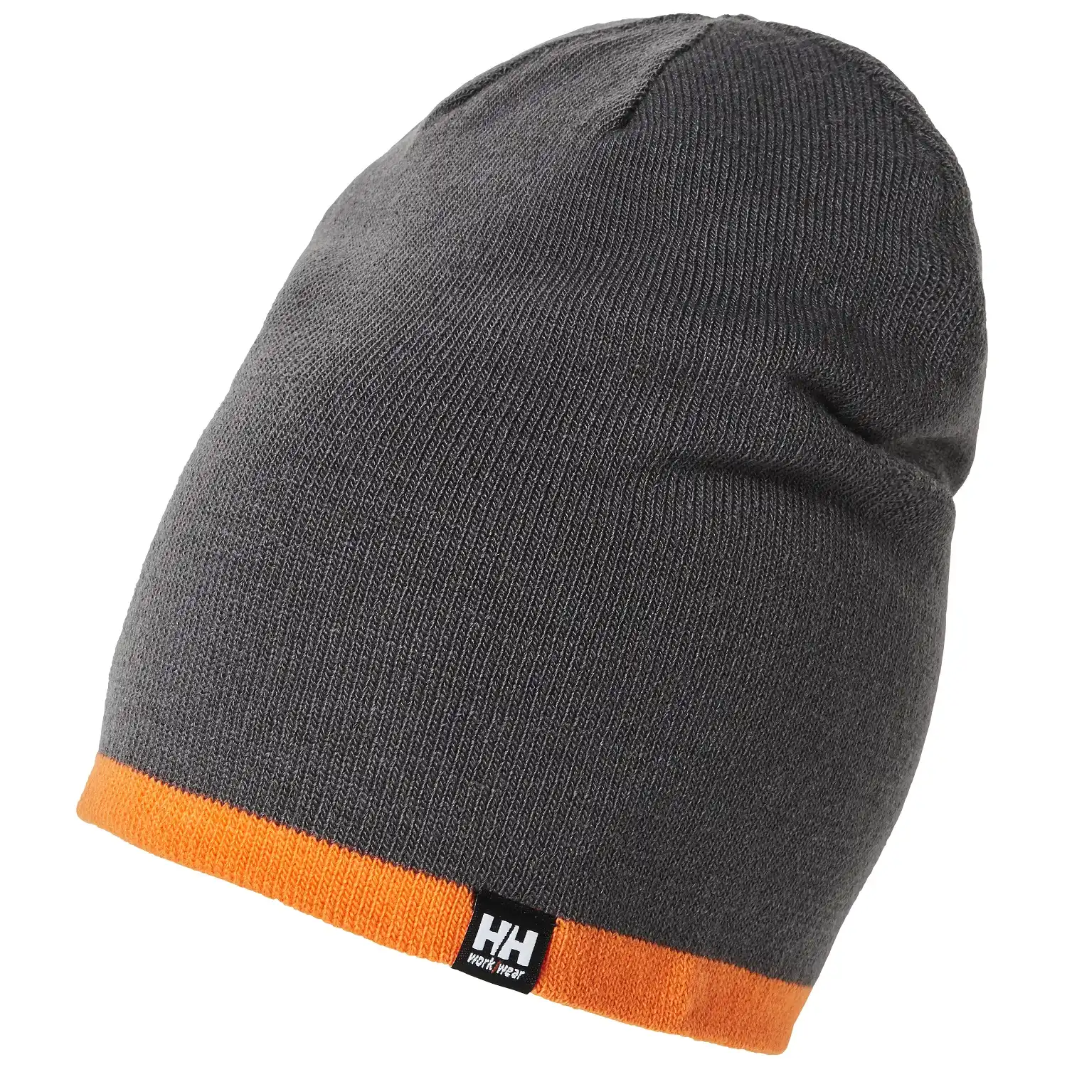 Beanie "MANCHESTER" in dunkelgrau/orange - Thumbnail 1