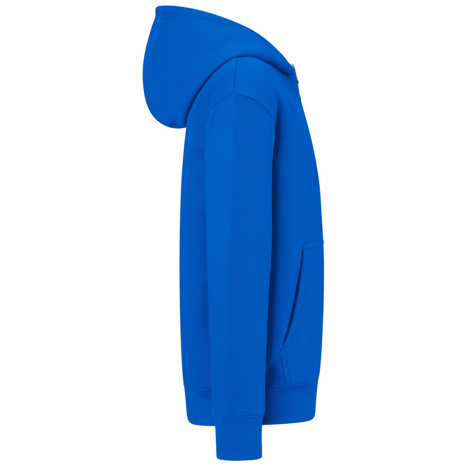 Kinder Sweatjacke Bio-Baumwolle "565" in royal, 110/116 - Thumbnail 3