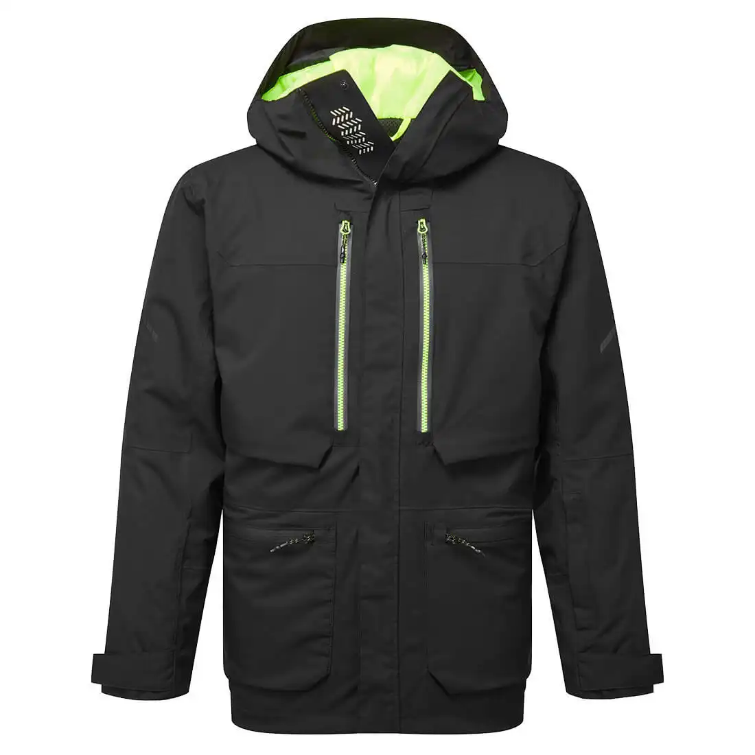 Winterparka "EV461" EV4 in schwarz, 3XL - Bild 1