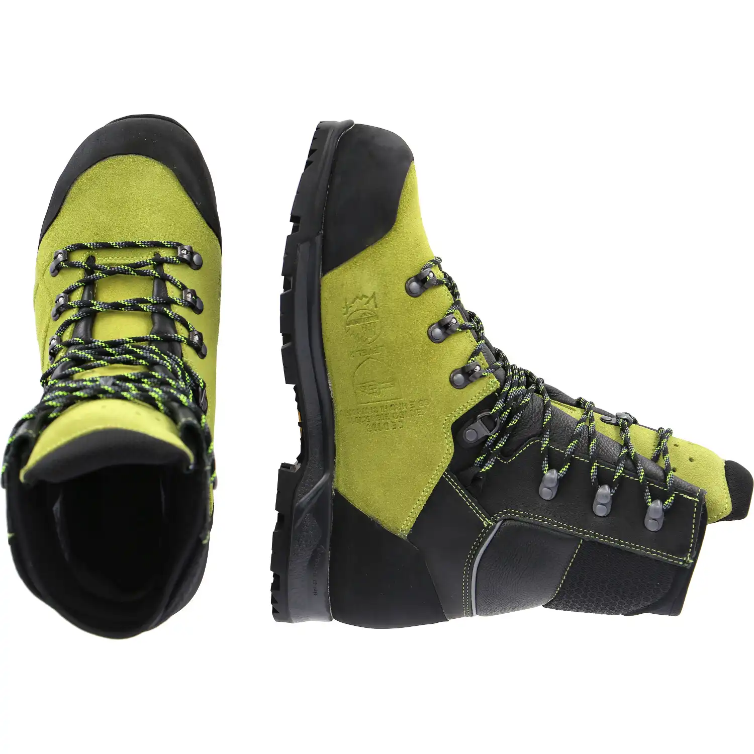Forst- und Schnittschutzstiefel S3 "PROTECTOR ULTRA 2.0 GTX" lime-green  in UK 8 (EU 42) - Thumbnail 2