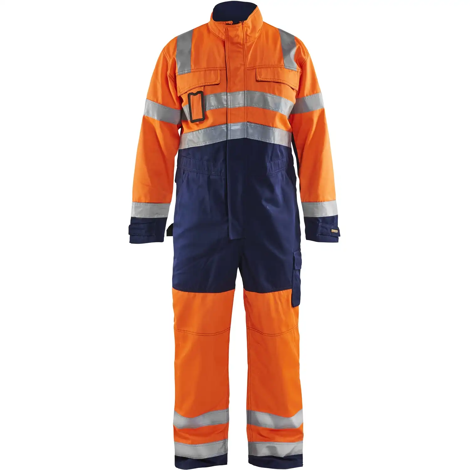 Warnschutz Overall "6373" in orange/marine, C46 - Thumbnail 1