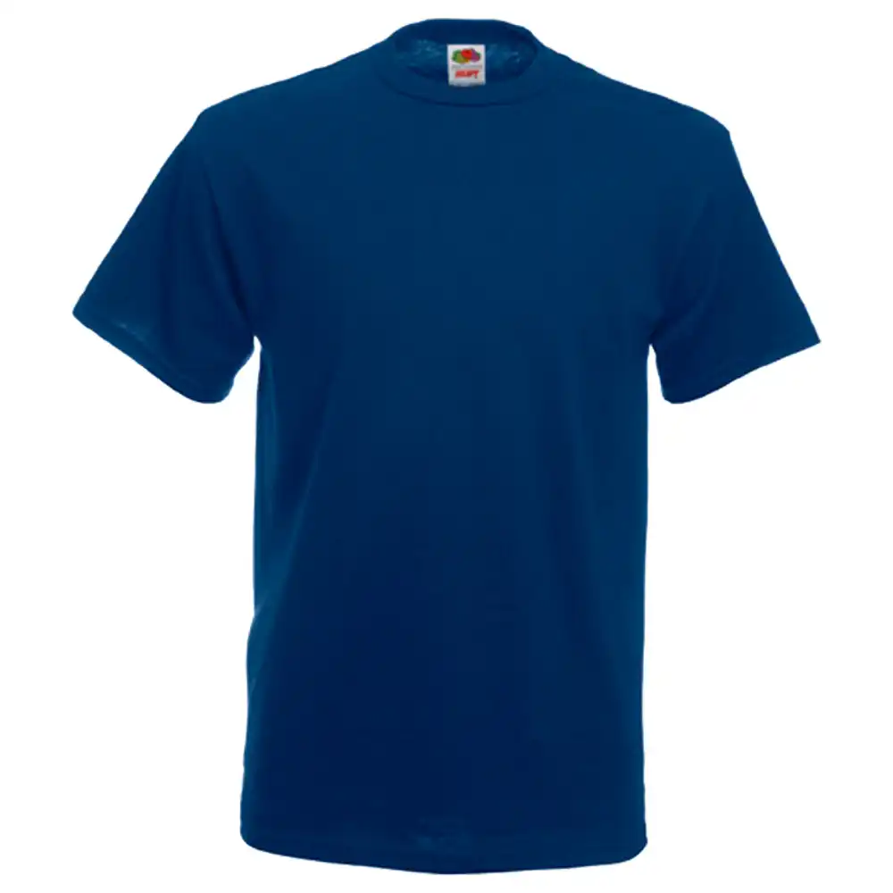 T-Shirt "F182" 100% Baumwolle Heavy Cotton in navy, L - Thumbnail 1