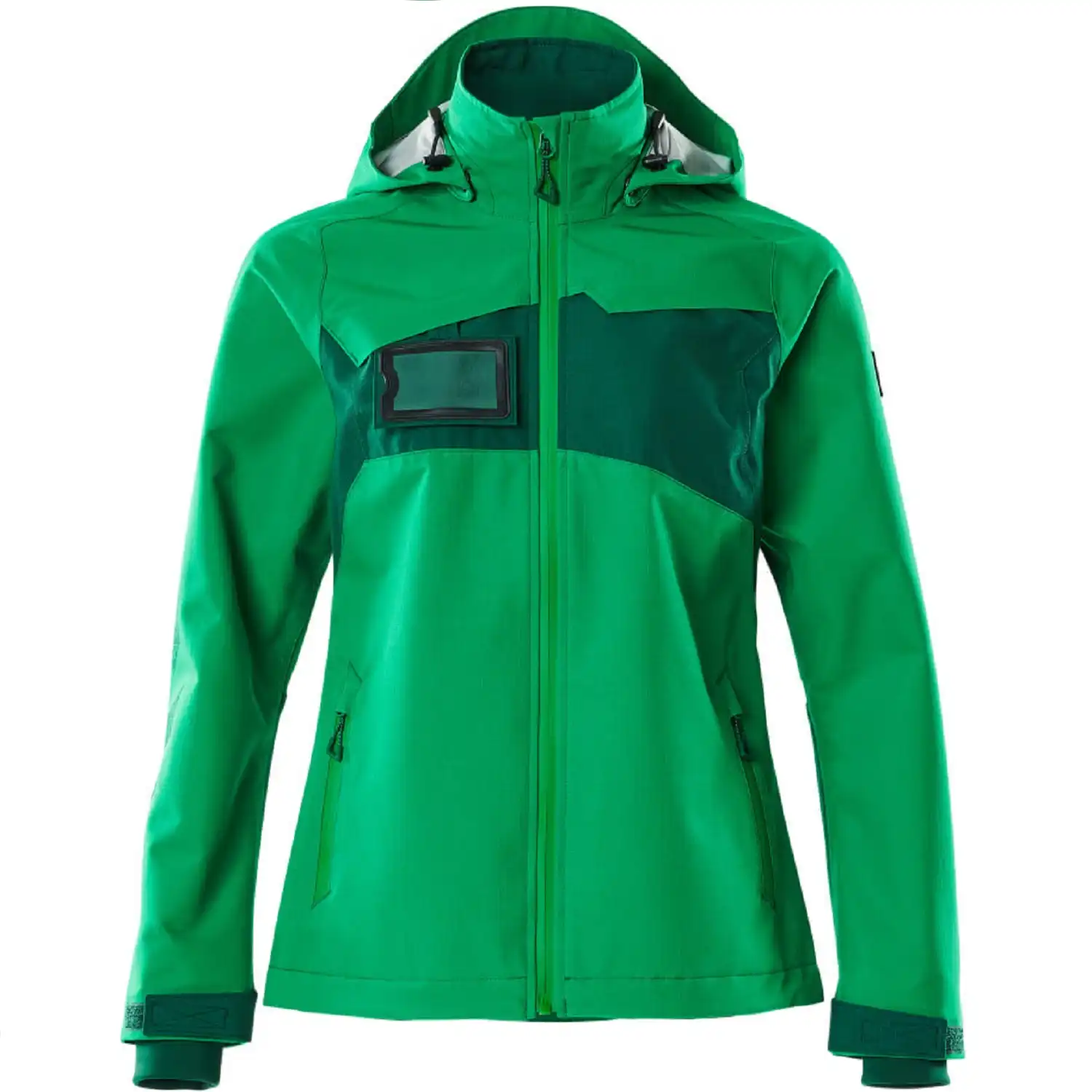 Damen Hardshell-Regenjacke "ACCELERATE" in grasgrün/grün, XS - Bild 1