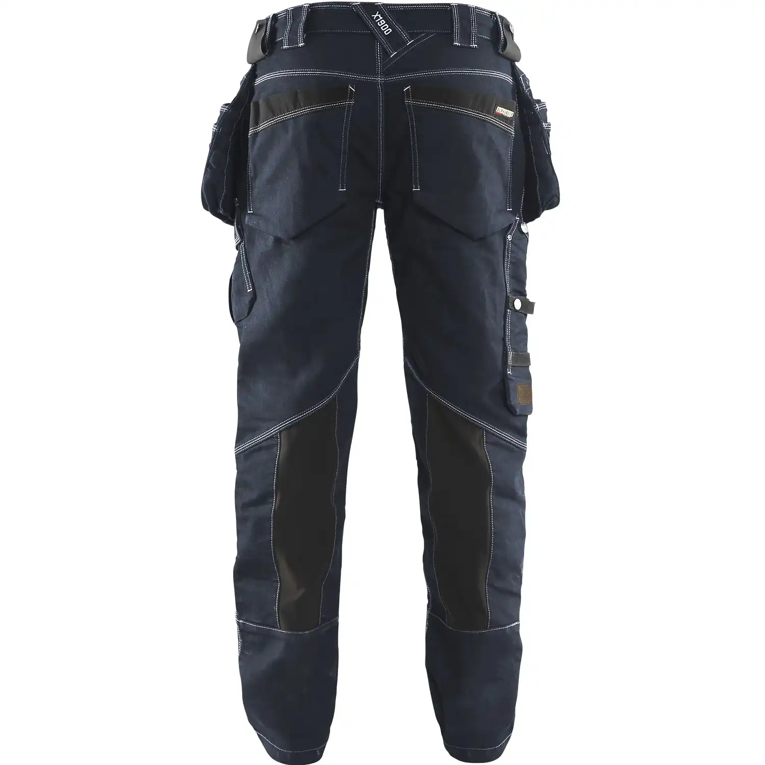 Stretch Handwerker-Jeans "X1900" in marine/schwarz, C52 - Thumbnail 2