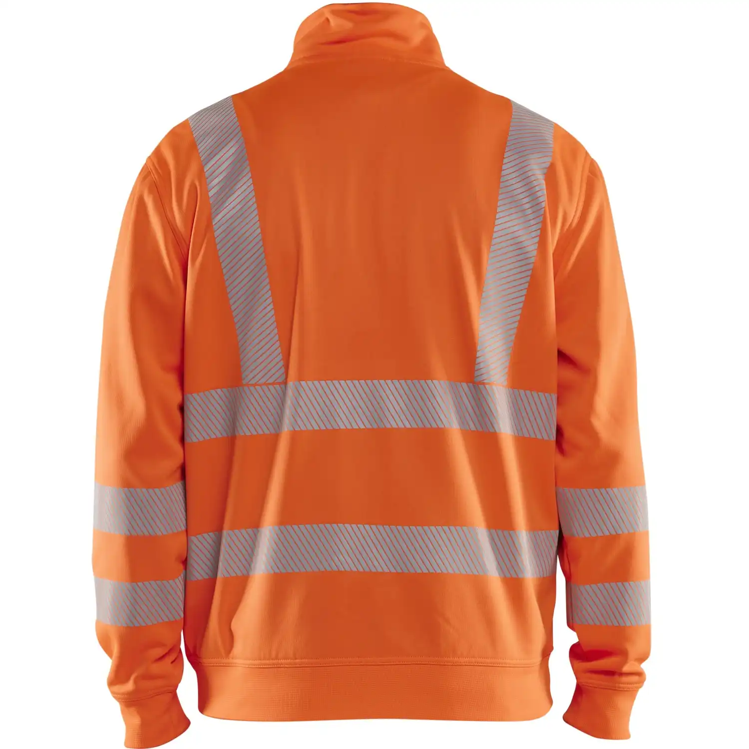 Warnschutz Zip-Sweatshirt Kl. 3 "3564" in Orange, XL - Thumbnail 2