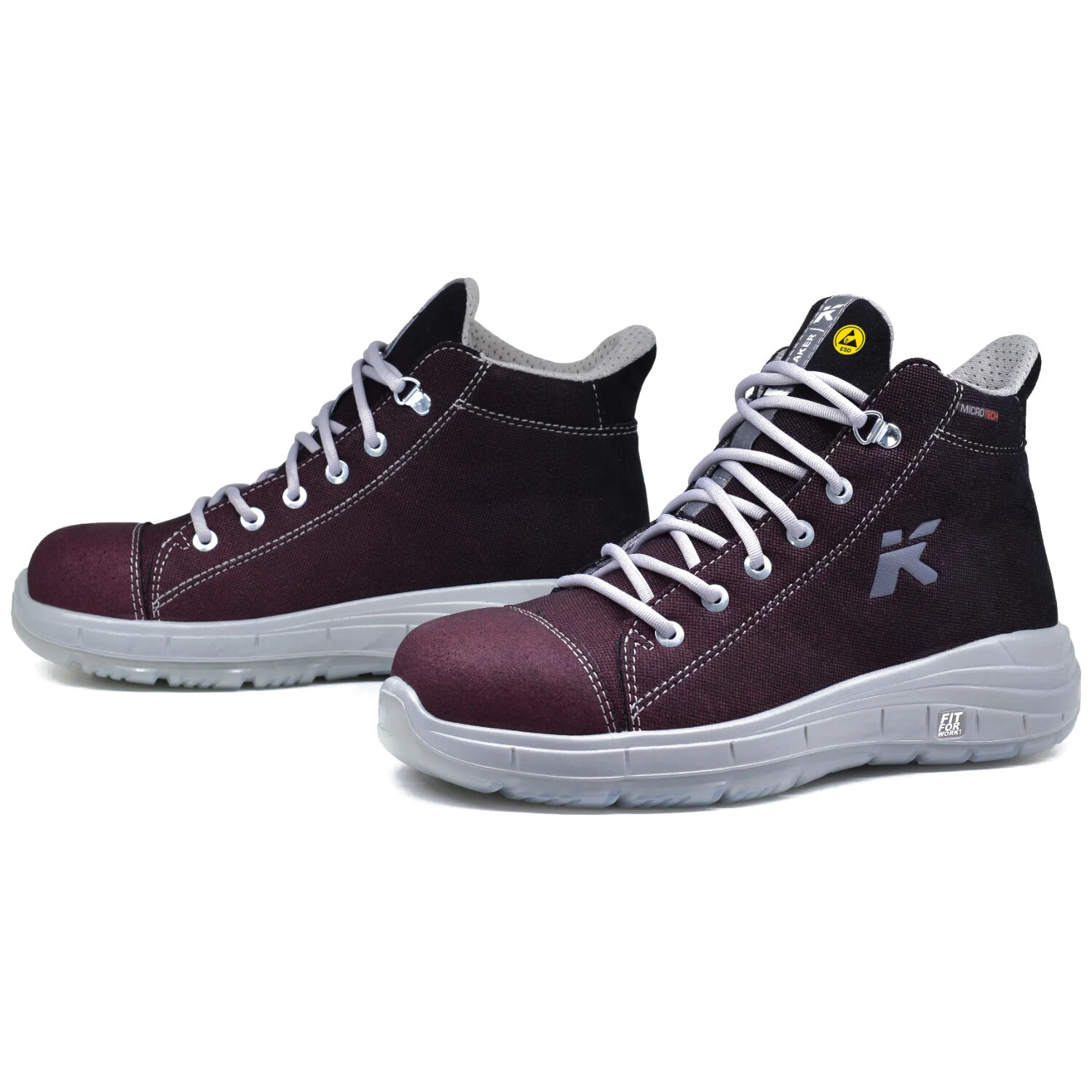 Damen Sicherheitshochschuhe S3 "MAGIC RED" in 40 - Thumbnail 2