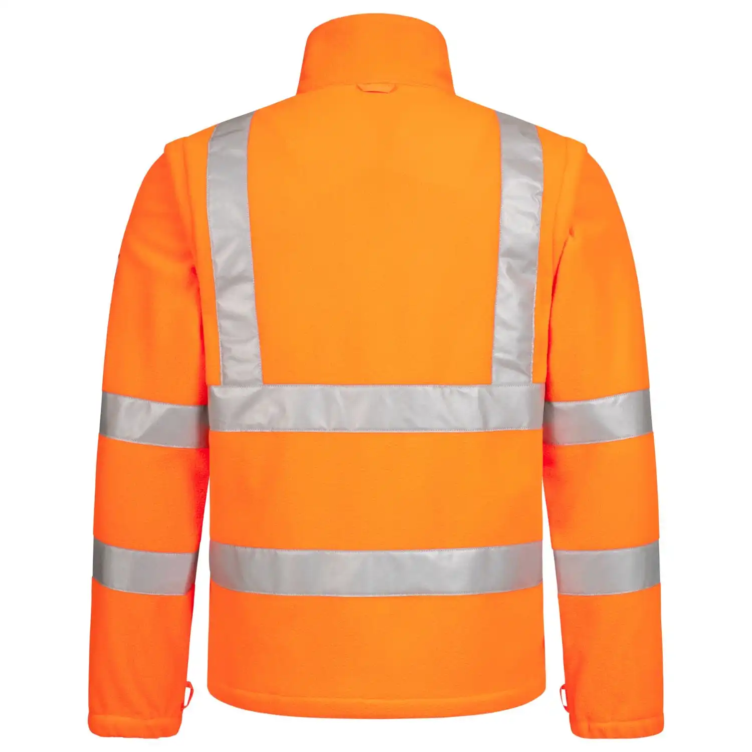 Warnschutz Fleeejacke "MOTION TEX VIZ" in Orange, L - Thumbnail 2