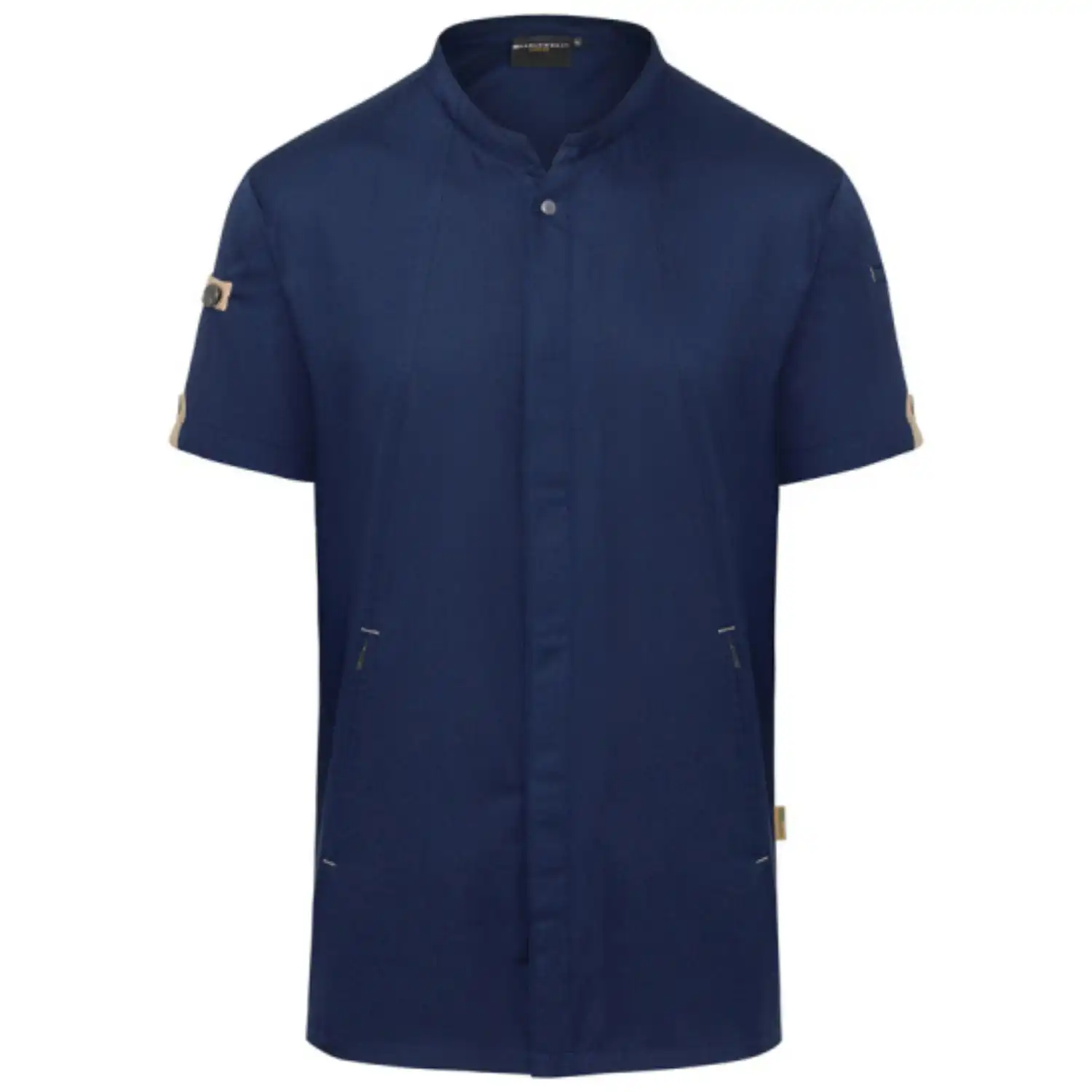 Herren Kochjacke "JM 36" in stahlblau, 46 - Thumbnail 1