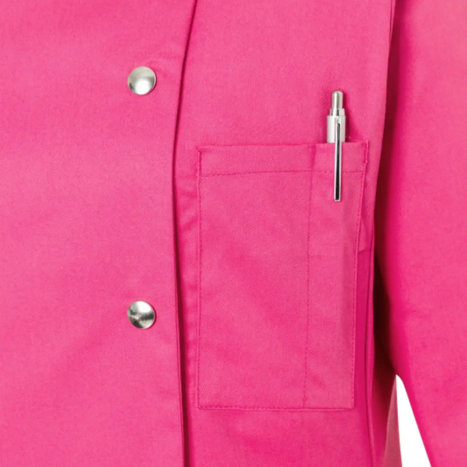 Damen Kochjacke Larissa "JF 3" in pink, 42 - Thumbnail 5