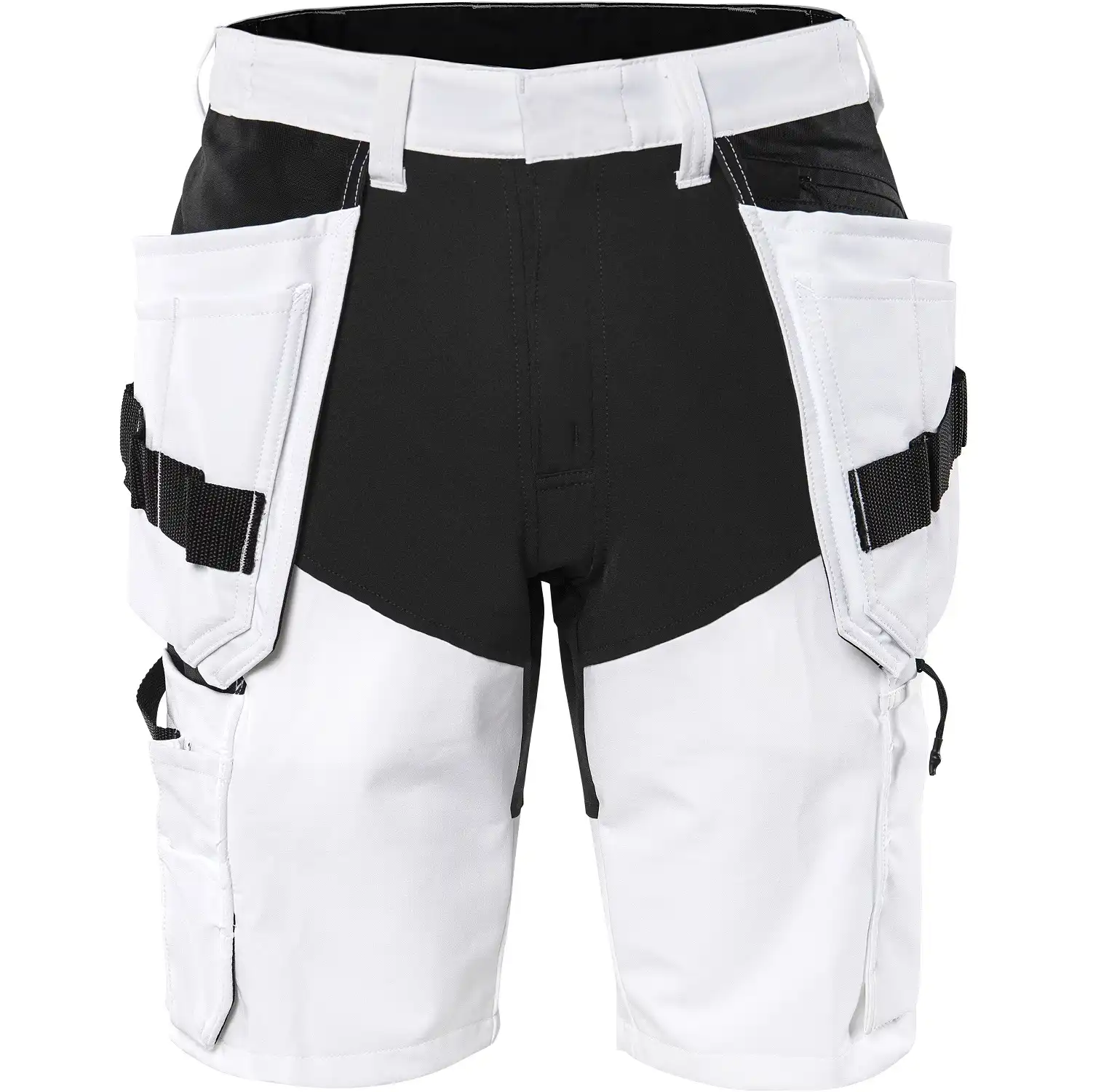 Maler Stretch Handwerkershorts "2762 LWS" weiß in C58 - Thumbnail 1