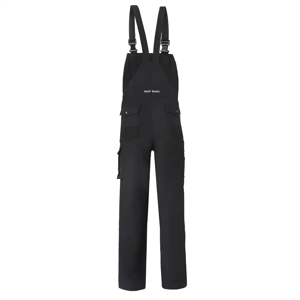 Latzhose "2943" Basic in schwarz, 48 - Thumbnail 3